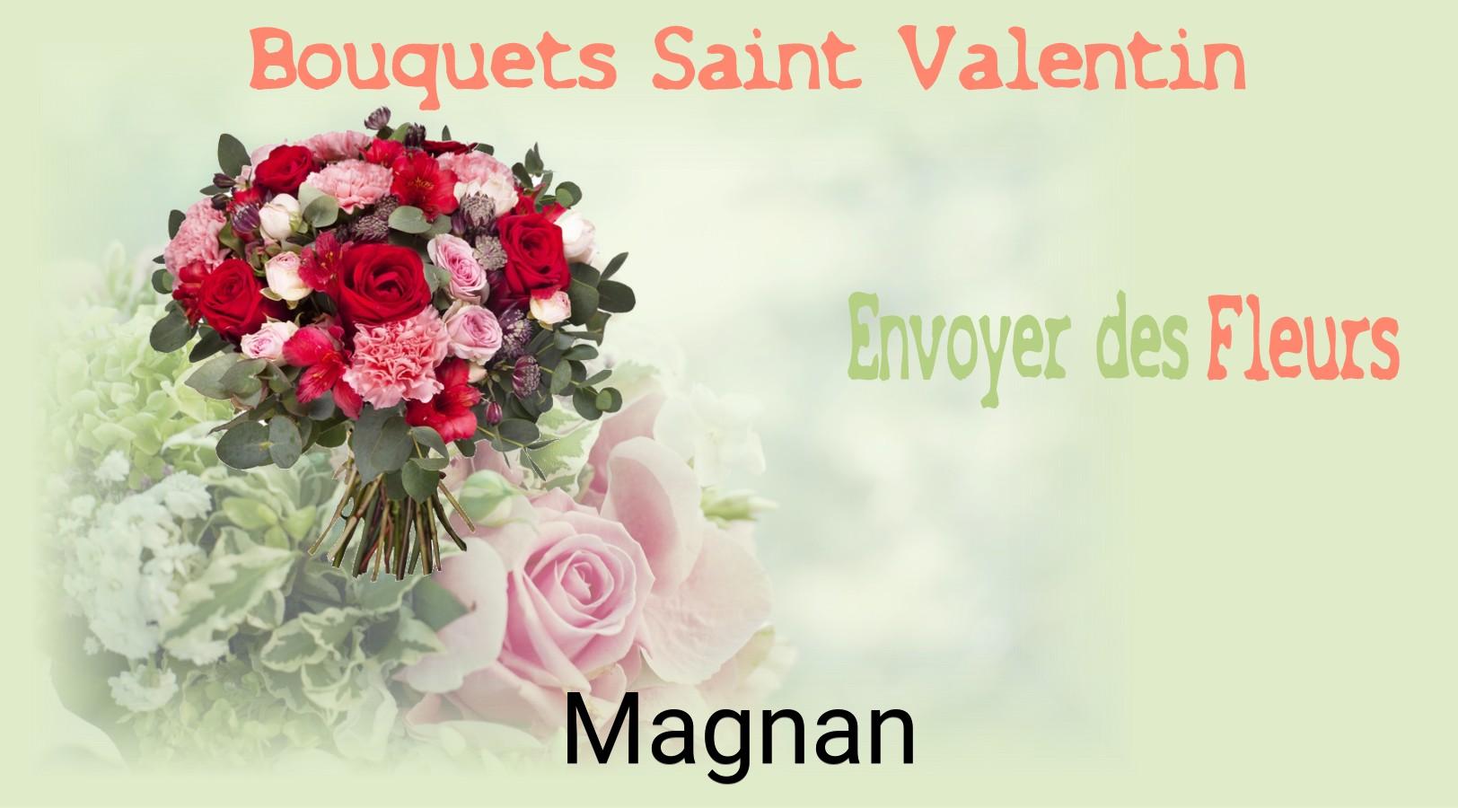 Roses de Saint-Valentin livrées à Magnan